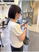 パツっとボブ