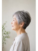 ロアール ソワ(LOAOL SOIE)&nbsp;70代のヘアスタイルもロアールにお任せ♪ くびれショート江南