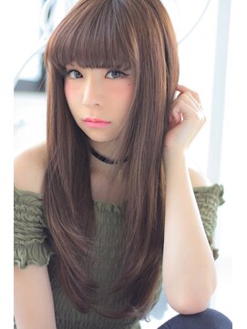 アンジュ ヘアー(Ange hair) 大人かわいい　ニュアンスロング