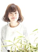 鉄板モテヘア☆やわらかカールボブ
