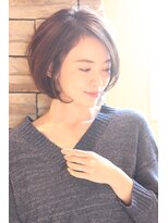 【３０代・４０代・５０代】大人女性ひし形ワンカールボブ
