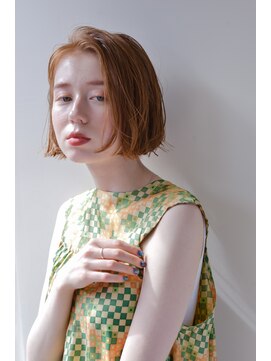 アトリエイトワ(atelier ittowa) くびれヘア/ハイライトカラー/アプリコットオレンジ/美髪/362