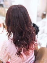 エイブルヘアー(able hair) 苺ミルク,グラデーションカラー