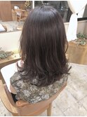 《花屋併設》グレージュブラック@20代30代40代@トリートメント
