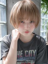 リリアン 青山(relian) ハイトーンベージュ×ショート