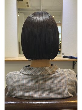 ソイ コンク 下北沢(soi conc) ツヤ感のあるボブ / ダークグレージュ ◎【下北沢 soi conc】