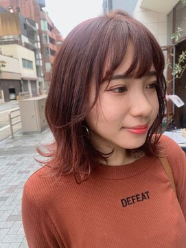 ノイ(neu) 秋冬おすすめのこっくりピンク 【静岡/静岡駅/デザインカラー】