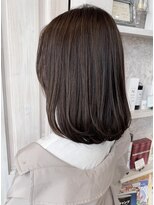 キャアリー(Caary) 福山市美容室ストレート 湿気対策☆丸みボブ☆