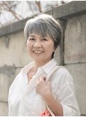 【えがお美容室】50代60代にオススメ☆美フォルムショート