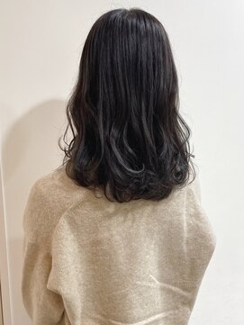 グリーン 渋谷(green) 【MIO】オリーブグレージュ×ゆるふわ巻き