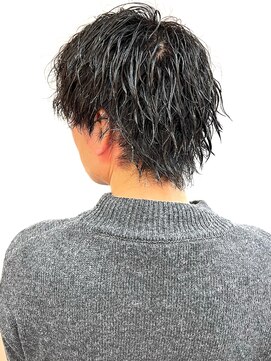 銀座マツナガ 浅草店 ツイストスパイラルパーマ/ツーブロマッシュアップバングウルフ