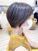 【morio成増/児玉】クビレショート　黒髪