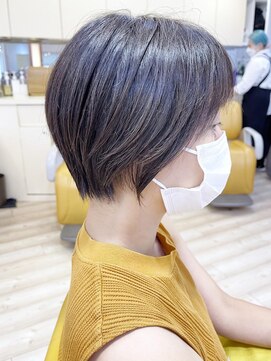 モリオ フロム ロンドン 成増店 【morio成増/児玉】クビレショート　黒髪