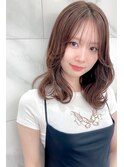 ゆるふわ大人かわいい小顔ミディー☆【髪質改善カラー】