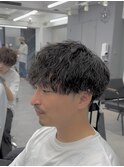 ゆるめたておちパーマ