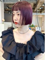 ディッセンバー 神宮前(December)&nbsp;紫カラー/ぶどうカラー/パープルカラー/ブリーチカラー/渋谷