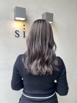 シズク(sizuk)&nbsp;グレージュ系ハイライト