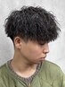【2回目以降のお客様】メンズカット＋ツイストスパイラルパーマ　