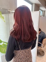 ガリカ 大名(Gallica)&nbsp;<森千晶>暖色系カラー/チェリーレッドでガーリーな雰囲気