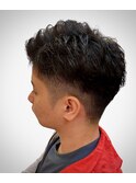 20代大人気！ツーブロナチュラルパーマ