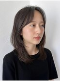 顔まわりレイヤーカット
