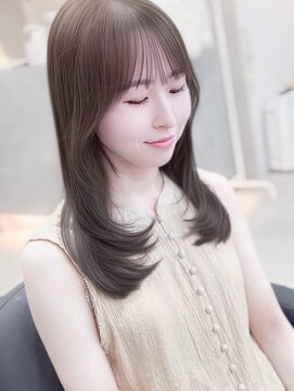 ジィルム(XELM) レイヤーカットミルクティーベージュケアブリーチダブルカラー