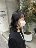 ボリュームが欲しい方にオススメ!ウェーブパーマ