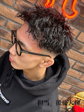 ムア(MUA) ツイスパ　ツイスト　フェードカット