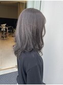 透明感のあるグレーアッシュ☆