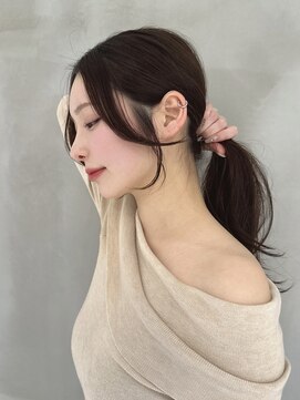 ロンド ジュルード 名古屋(Lond jeloud) 横から見ても美しい顔周りカット♪