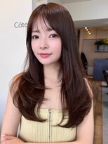 コート 表参道(Cote)&nbsp;美髪レイヤーカット/顔まわりレイヤー/くびれミディアムレイヤー