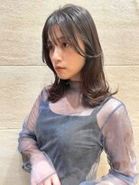 くびれヘア/ミディアム/レイヤー/20代30代40代/有楽町/銀座