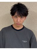 シースルーフェザーショート