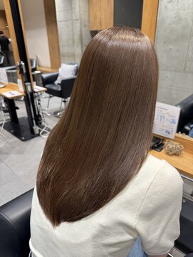 レックスヘアーインターナショナル(ReX HAIR INTERNATIONAL) 【山嵜 栞】ブラウンカラー/大人スタイル/艶髪/心斎橋