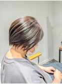 お手入れ簡単まとまる◎ショートボブ【カミケンアジト】