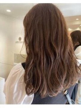 ガリカ シーム(Gallica/SEAM) ゆるふわ透明感大人ブラウンベージュ/ブリーチなし