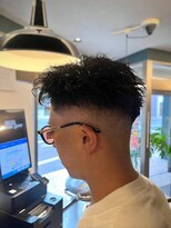 ワンワンオー バーバーショップ 長浜店(@110 BARBER SHOP)&nbsp;フェード・マッドウェーブ