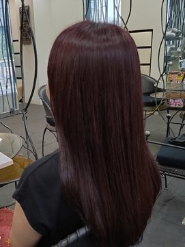 シュシュ(chou*chou) 20代30代40代/縮毛矯正/地毛風ストレート/堺東/艶髪/暗髪