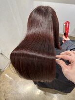 ミヨン 京都烏丸店(miyon)&nbsp;【miyon】韓国レイヤーカット×暗髪カラー×髪質改善