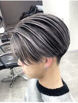 ジャンクス 千葉(junks) メンズバレイヤージュ/ホワイトシルバー/TAIGA