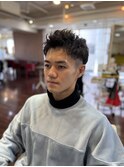 石橋阪大前/メンズカット/短髪/ケアパーマ/ジェットモヒカン