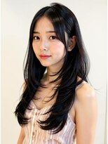 ブロウ ネックス ザ サロン 表参道(VLOW nex the salon)&nbsp;ハッシュカット/韓国レイヤー/レイヤーカット/ダークトーン