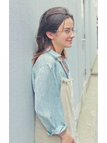 ワースホワイル(WORTH WHILE)&nbsp;マチルダボブピンクベージュインナーグレージュハイライト大人