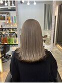 【Lapis千葉今村としき】アッシュミルクティカラー