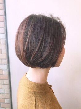 ブラット(brat)の写真/骨格・髪質・クセを見極め、ミリ単位までこだわるカット技術*伸びてもおさまりがいい小顔魅せstyle[下北沢]