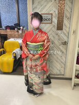 ヘアースペース 練馬店(hair space COCO) 成人式着付け、ヘアーセット