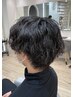 【男磨きに☆／佐々木指名限定】カット＋お任せパーマ＋ヘッドスパ10分