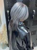 イエナ 渋谷(IENA)&nbsp;ダークアッシュラベンダーグレーミディアムレイヤー