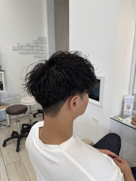 ロンド ラマ 岐阜(Lond bla-ma) ショートマッシュ×シャドウパーマ【Lond伊藤メンズ】