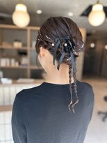 クーレ ビオトープ(+ CURE biotope)&nbsp;大人っぽリボンアレンジ